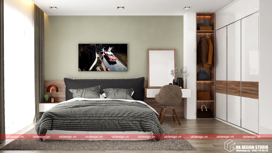 Thiết kế nội thất nhà phố 65m2-4 Thiết kế nội thất nhà phố 65m2-4