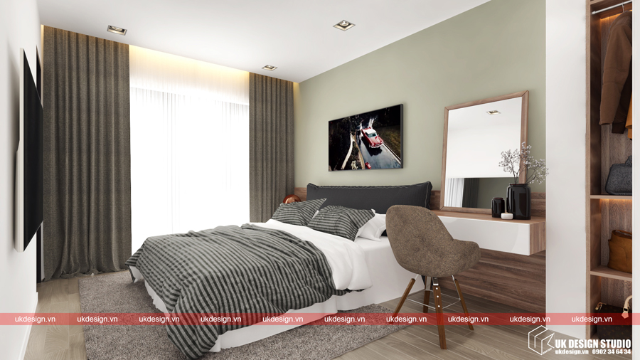 Thiết kế nội thất nhà phố 65m2-5 Thiết kế nội thất nhà phố 65m2-5