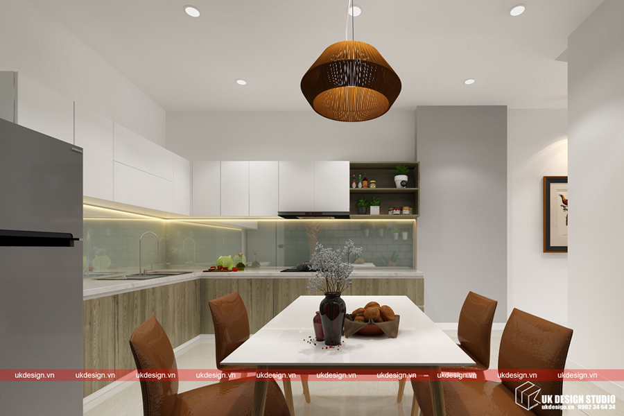 Thiết kế nội thất nhà phố 5x20m -7 Thiết kế nội thất nhà phố 5x20m -7